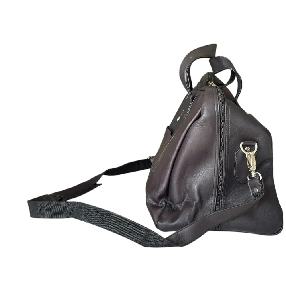 Winston Collection Country Club Duffel Bag Colombian Leather Indian Motorcycle